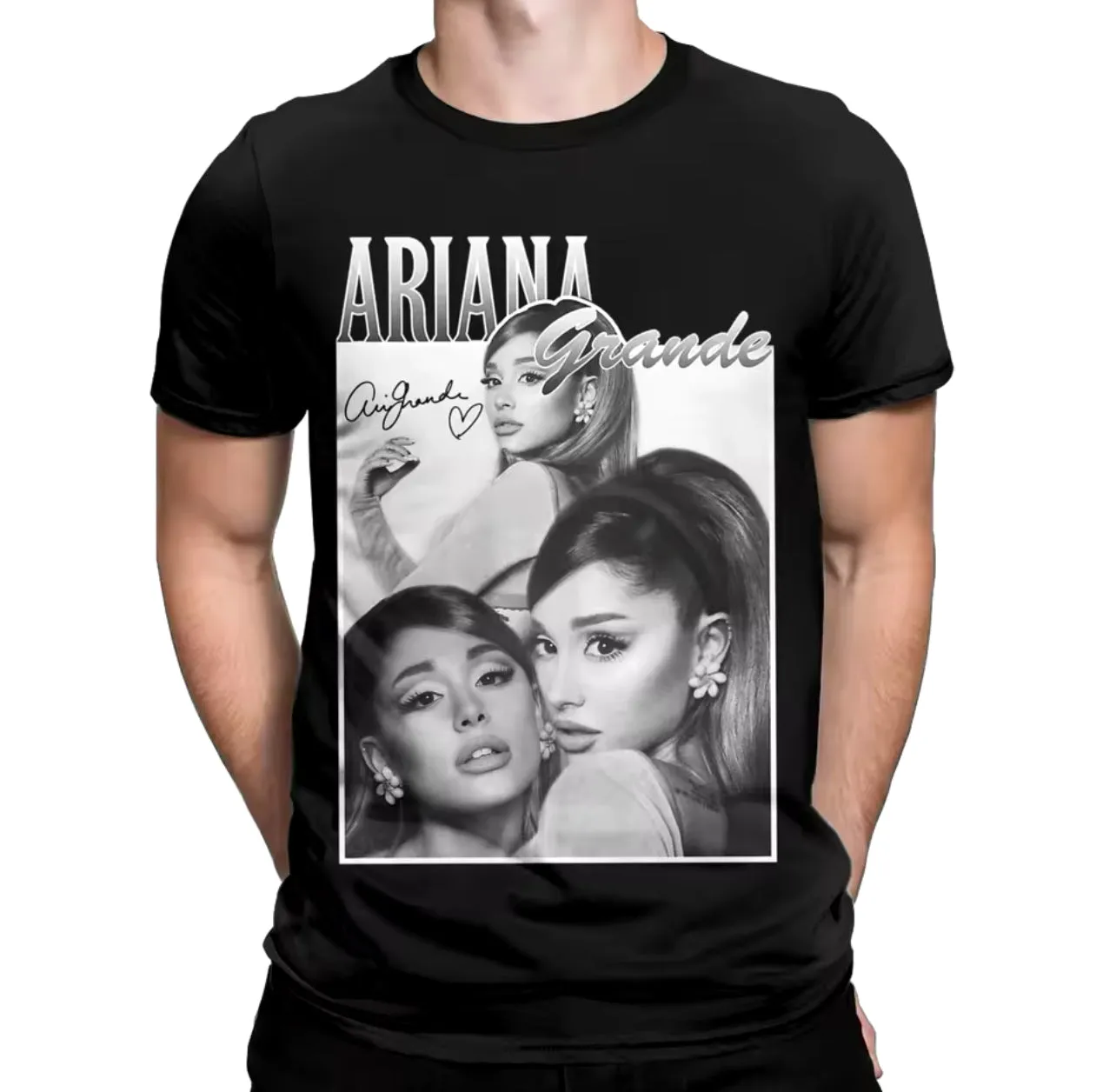 Ariana Grande Inspired Collage T Shirt