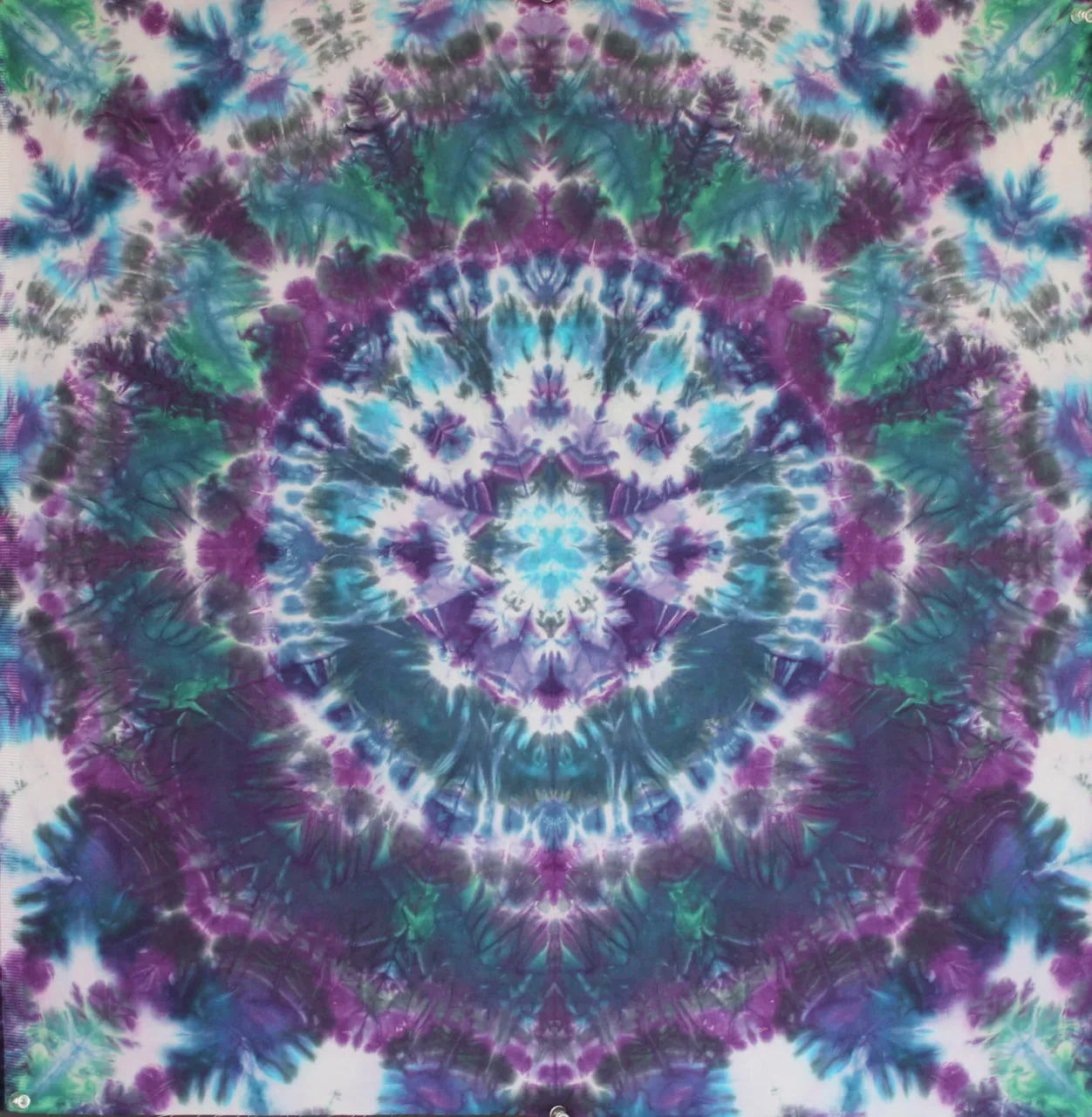 'Balance of Harmonic Contrasts' Mandala 22"X 22" #1672