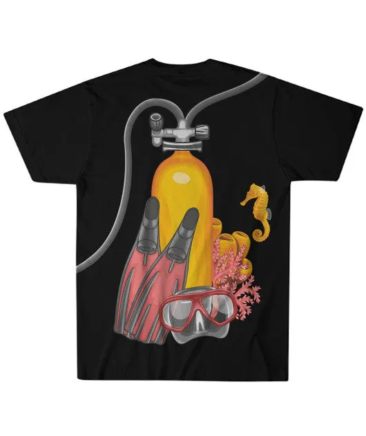 Dive Gear T-Shirt - Black