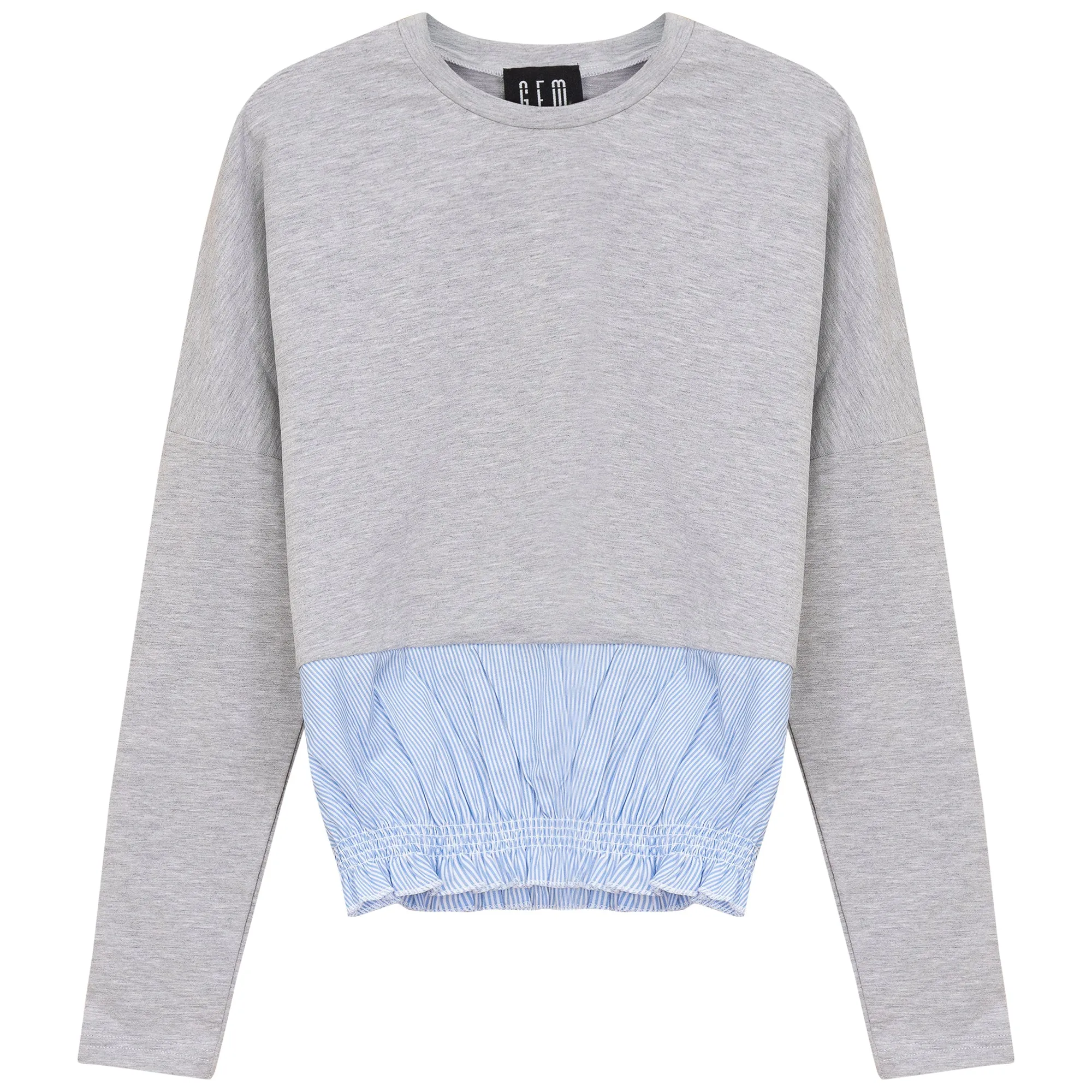 GEM RUCHED T-SHIRT