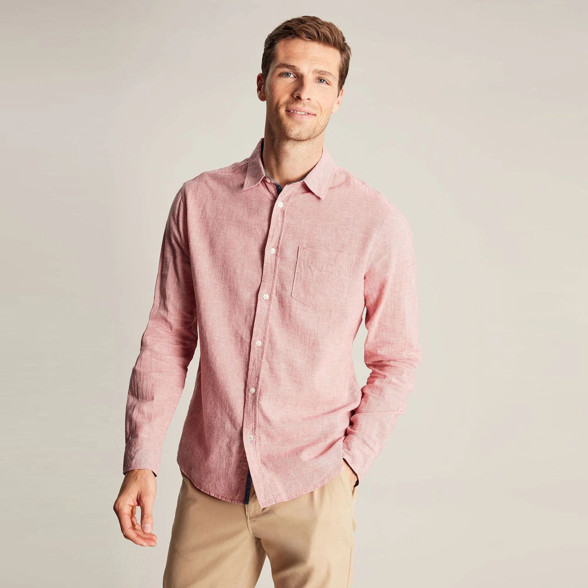 Joules Mens Tilford Linen Shirt