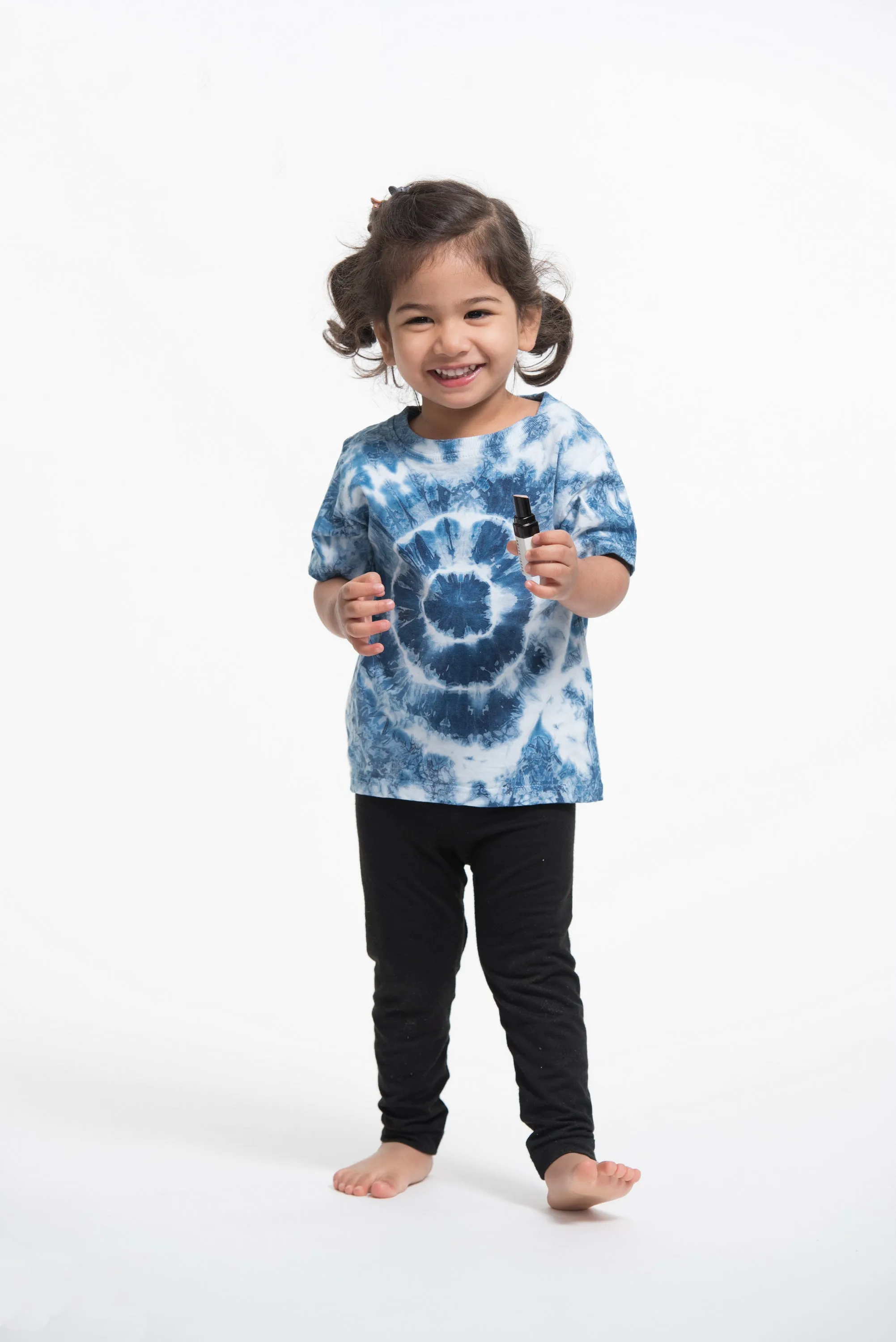 Kids Bullseye Indigo Tie Dye T-Shirt