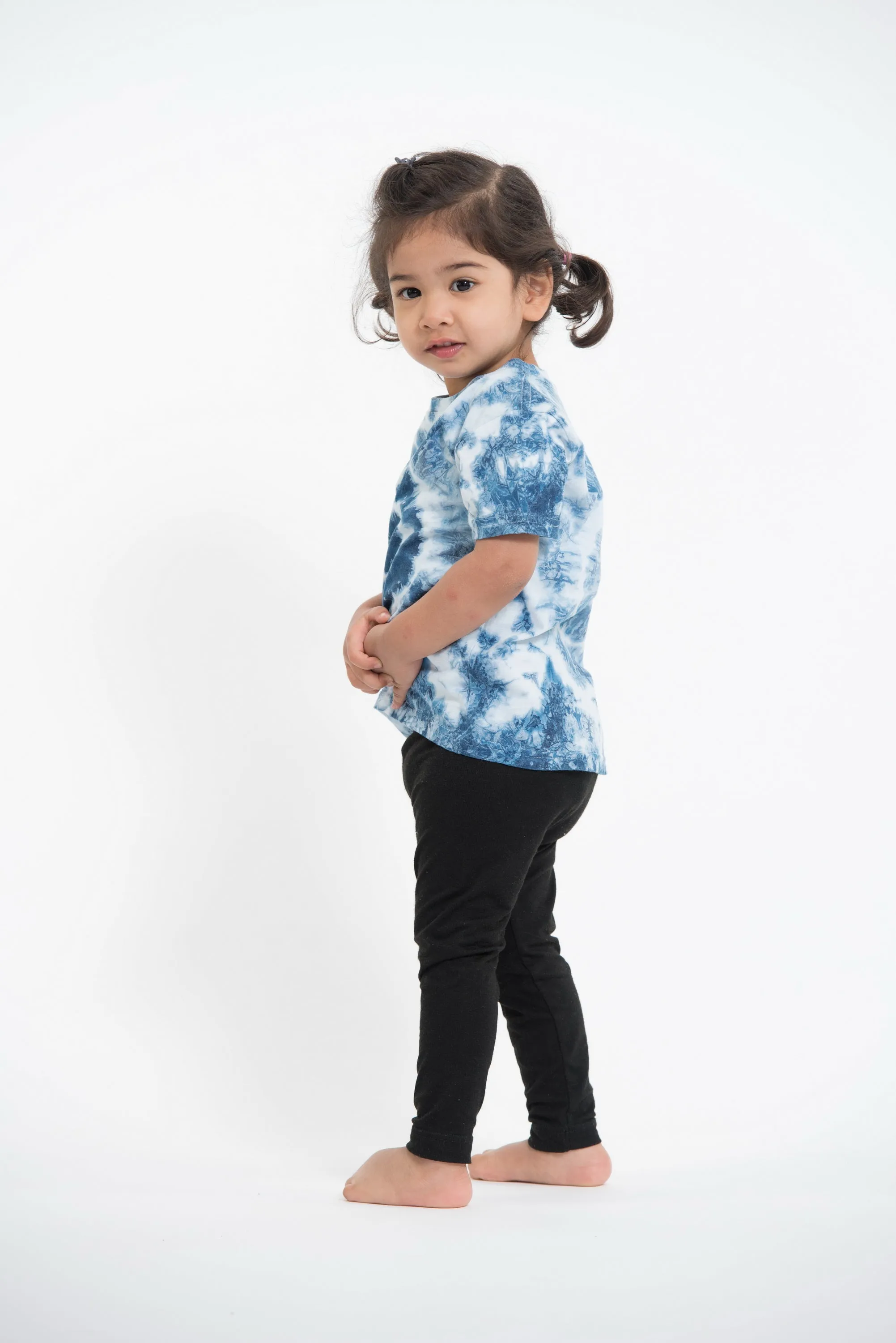 Kids Bullseye Indigo Tie Dye T-Shirt