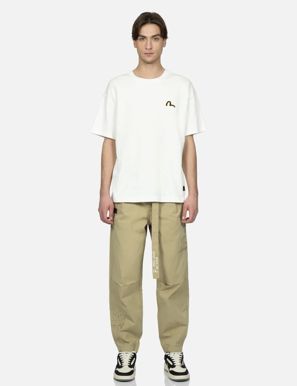 Logo and Godhead Print T-shirt