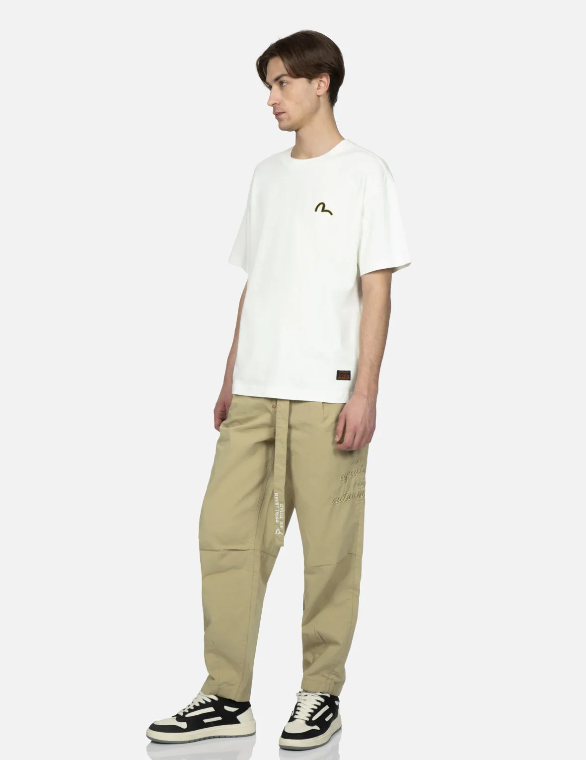 Logo and Godhead Print T-shirt