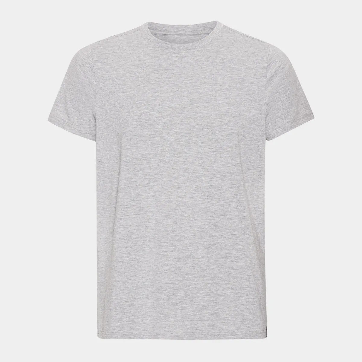 Lysegrå crew neck bambus T-shirt