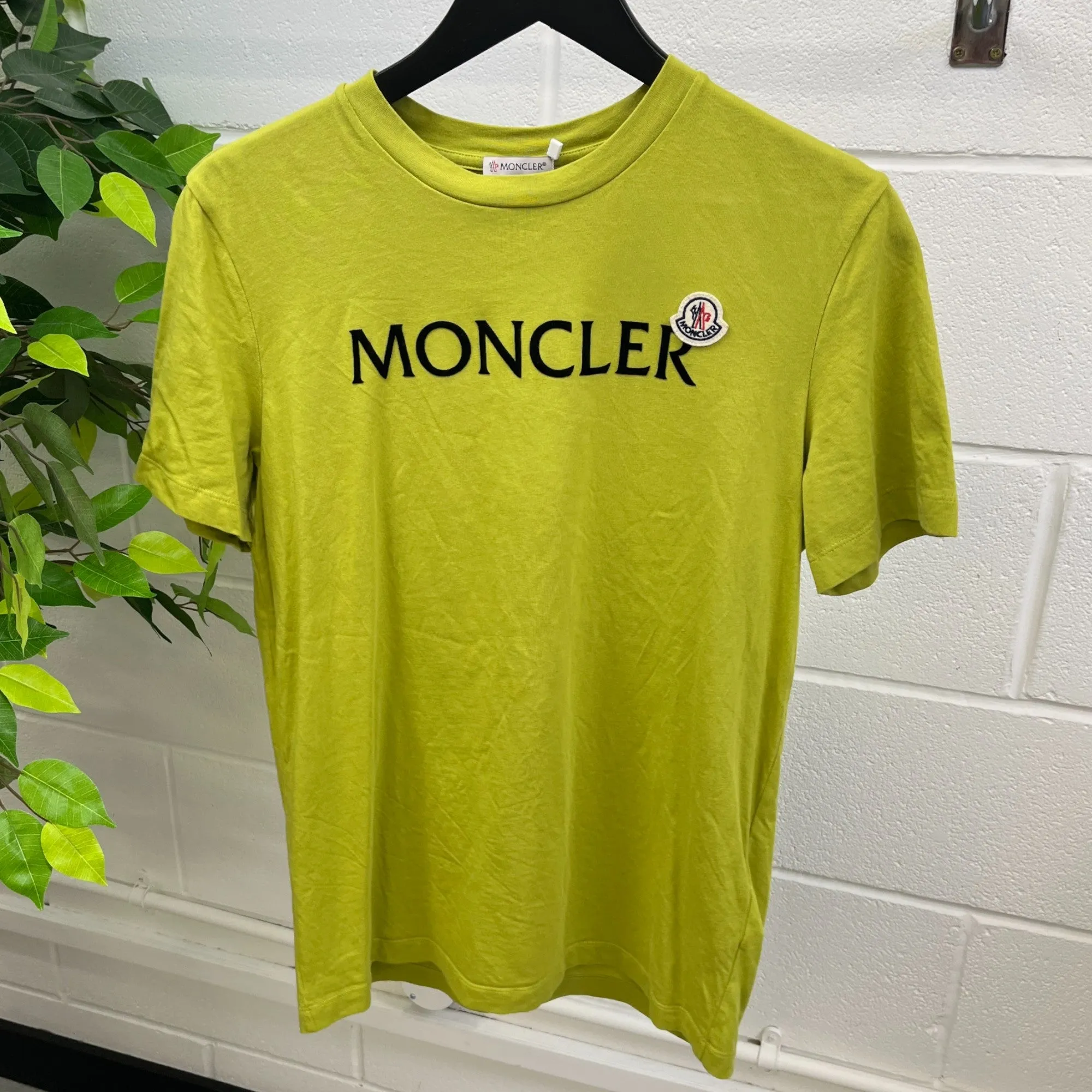 Men's Logo T-Shirt Green Size S