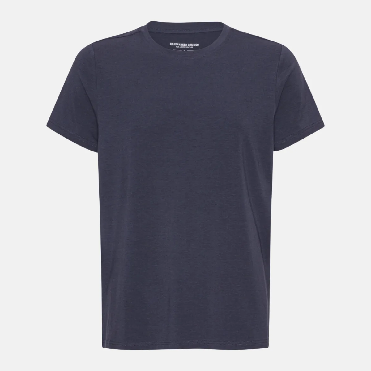 Mørkegrå Bambus Crew Neck T-Shirt