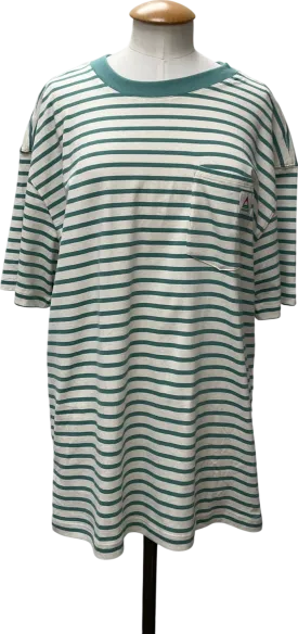 passenger Cream Zen Recycled Relaxed Fit T-shirt UK L