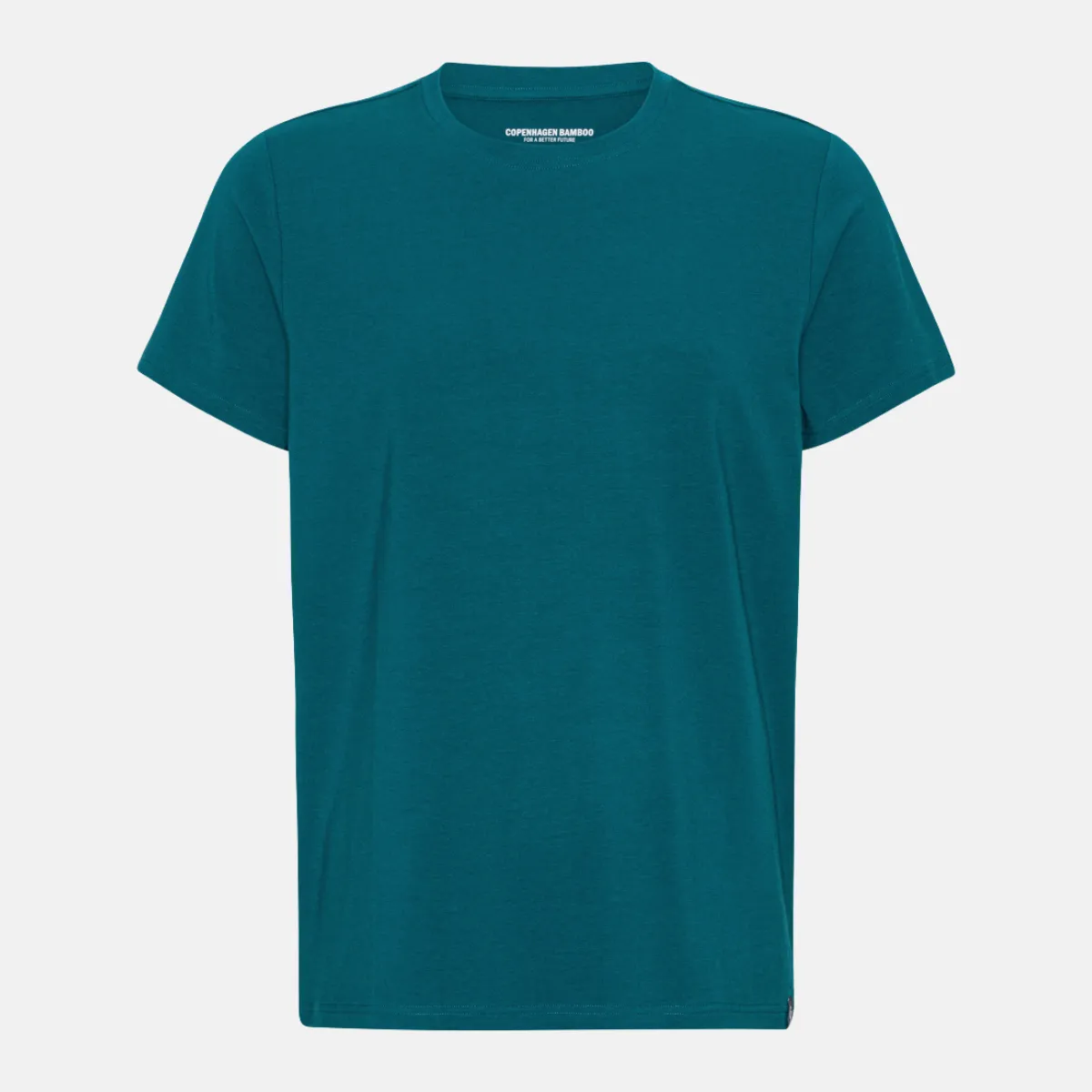 Petrol Bambus Crew Neck T-Shirt