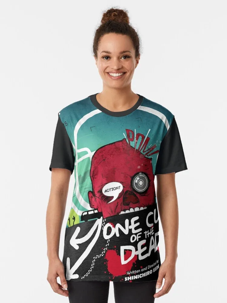 "One Cut of the Dead" Zombie Graphic T-Shirt