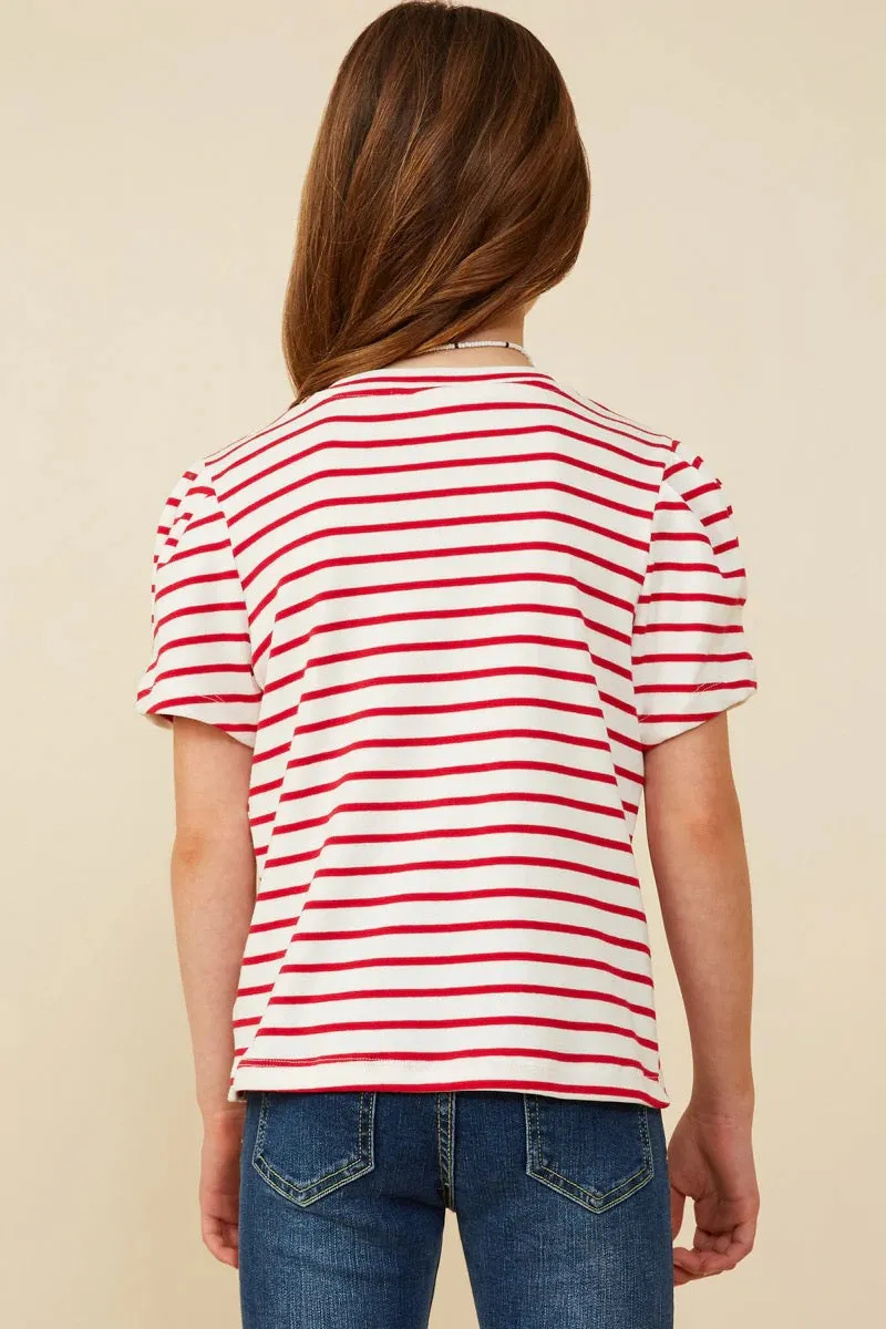 Red Stripe T-Shirt