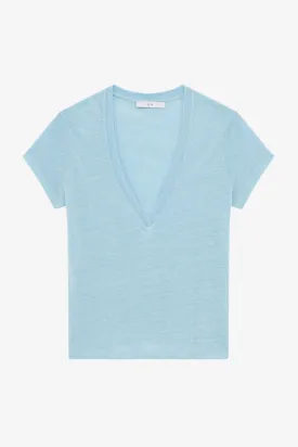Rodeo Tee- Shirt Azure Blue