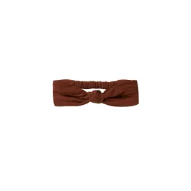 Rylee   Cru Knotted Headband - Redwood
