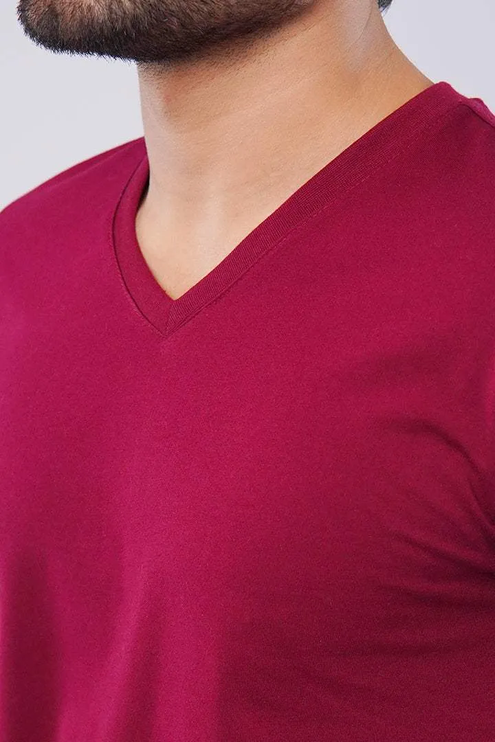 Sangria V-Neck