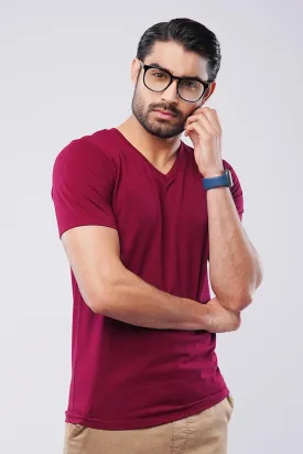 Sangria V-Neck