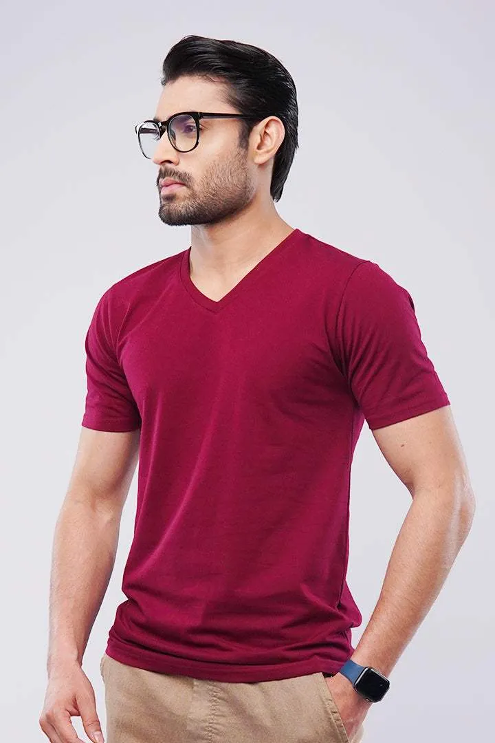 Sangria V-Neck