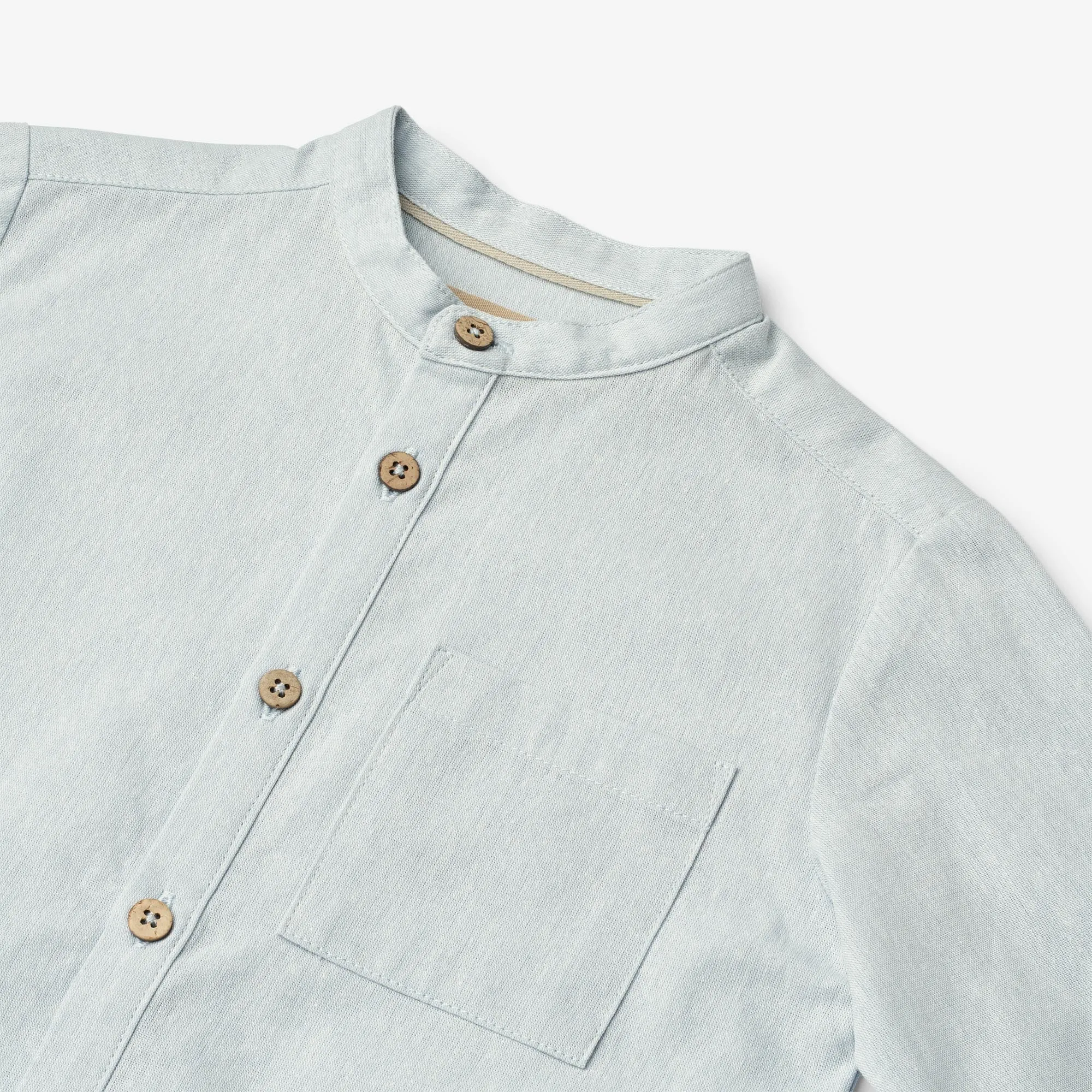 Shirt Willum - light blue chambray