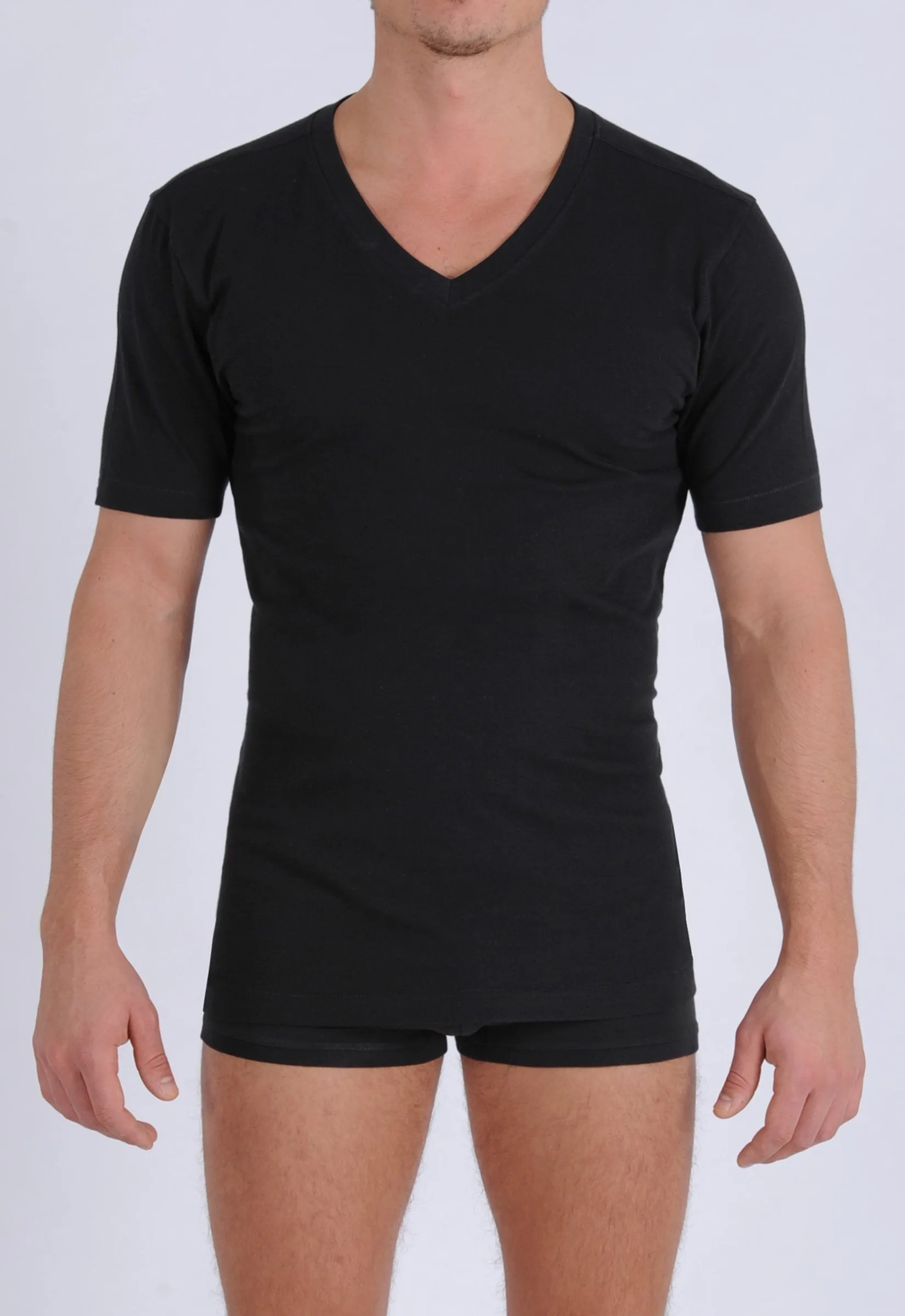 Signature Series - V-Neck T - Black