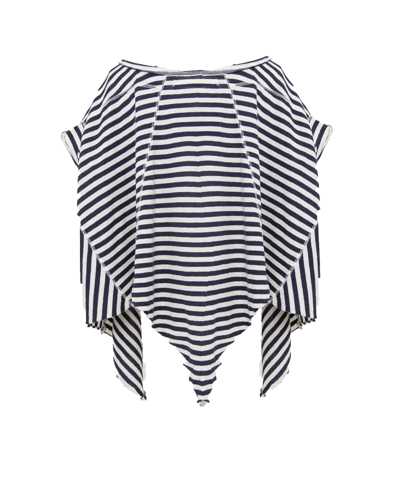 Striped Angel T-Shirt in Navy Combo