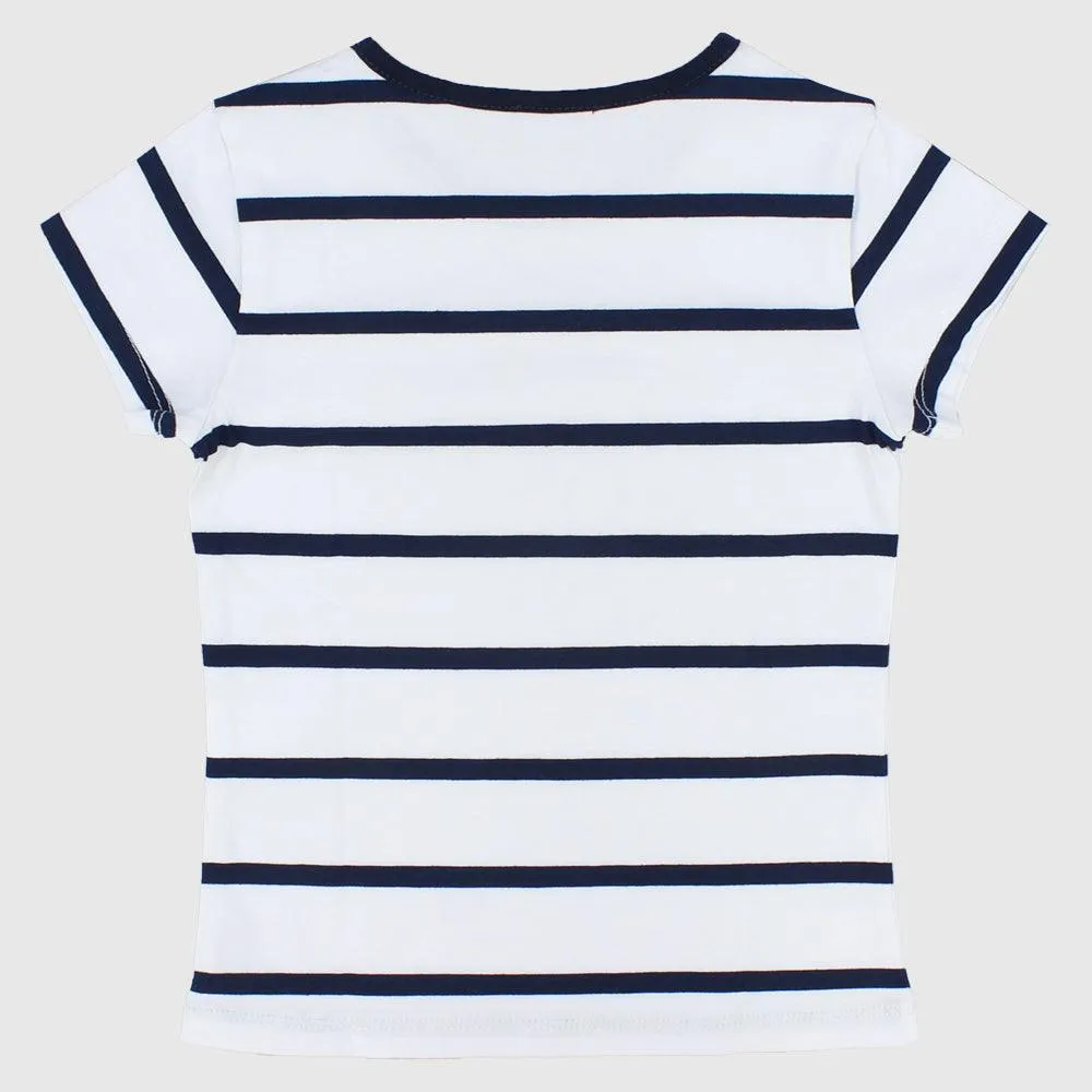 Striped Short-Sleeved T-Shirt