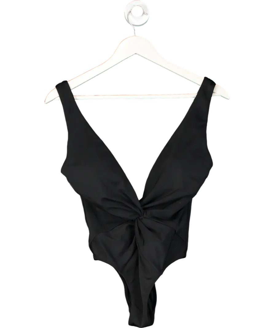 Victorias Secret Black Knot Front Swimsuit UK S