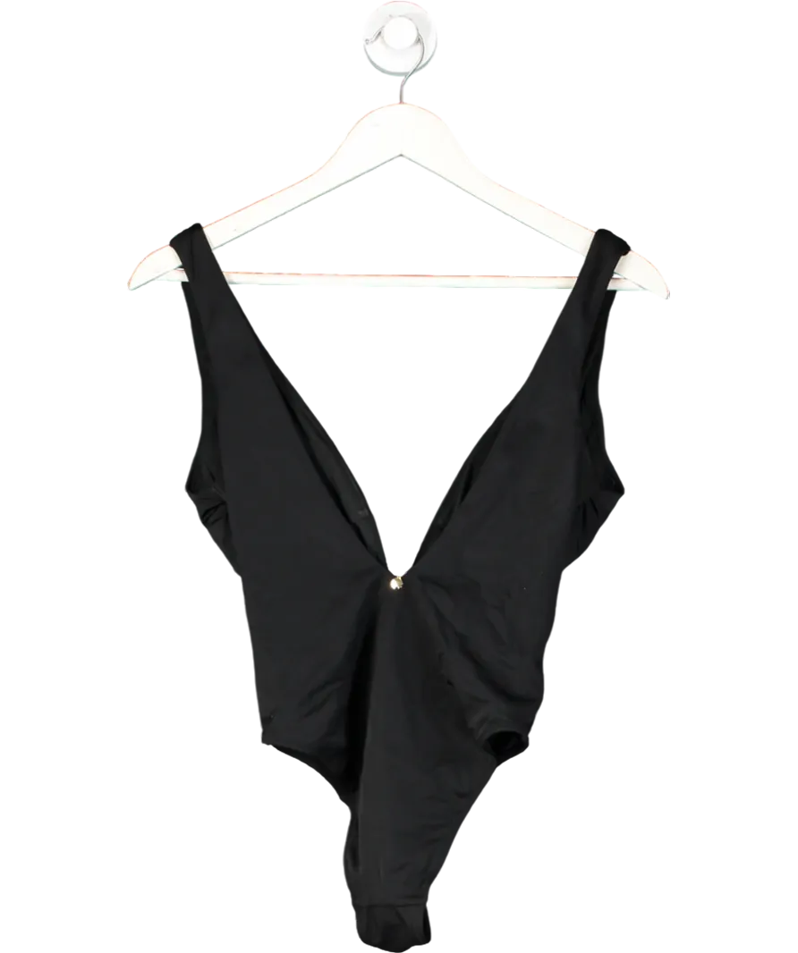 Victorias Secret Black Knot Front Swimsuit UK S